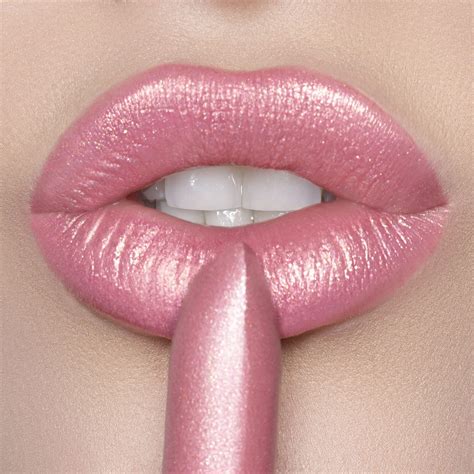 rose shimmer lipstick